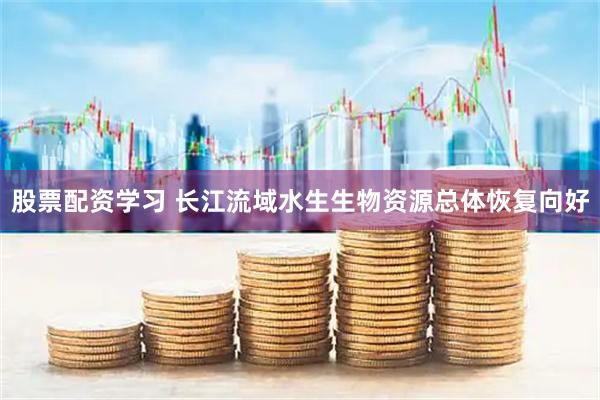 股票配资学习 长江流域水生生物资源总体恢复向好