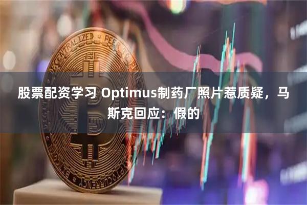 股票配资学习 Optimus制药厂照片惹质疑，马斯克回应：假的